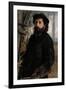 Portrait of Claude Monet-Pierre-Auguste Renoir-Framed Art Print