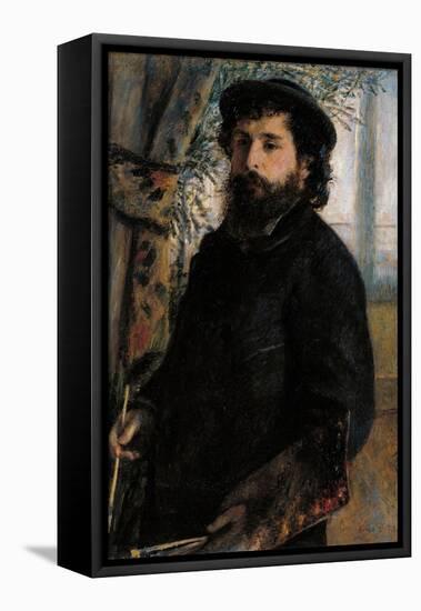 Portrait of Claude Monet-Pierre-Auguste Renoir-Framed Stretched Canvas