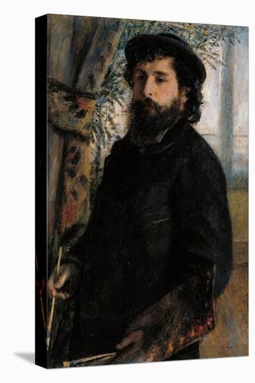 Portrait of Claude Monet-Pierre-Auguste Renoir-Stretched Canvas