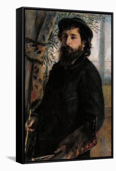 Portrait of Claude Monet-Pierre-Auguste Renoir-Framed Stretched Canvas