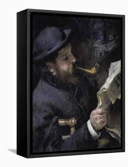 Portrait of Claude Monet-Pierre-Auguste Renoir-Framed Stretched Canvas