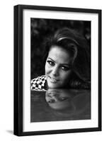 Portrait of Claudia Cardinale-Mario de Biasi-Framed Premium Photographic Print