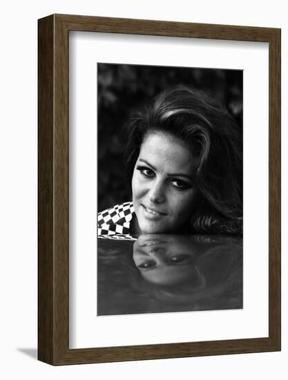 Portrait of Claudia Cardinale-Mario de Biasi-Framed Photographic Print