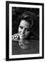 Portrait of Claudia Cardinale-Mario de Biasi-Framed Photographic Print