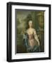 Portrait of Claudine Van Royen (Born), Wife of Pieter Teding Van Berkhout-Hieronymus van der Mij-Framed Art Print