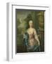 Portrait of Claudine Van Royen (Born), Wife of Pieter Teding Van Berkhout-Hieronymus van der Mij-Framed Art Print