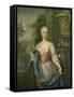 Portrait of Claudine Van Royen (Born), Wife of Pieter Teding Van Berkhout-Hieronymus van der Mij-Framed Stretched Canvas