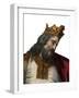 Portrait of Clovis I (466-511), King of the Franks-French School-Framed Giclee Print