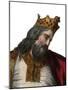 Portrait of Clovis I (466-511), King of the Franks-French School-Mounted Giclee Print