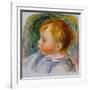 Portrait of Coco, 1905 (Oil on Canvas)-Pierre Auguste Renoir-Framed Giclee Print