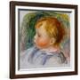 Portrait of Coco, 1905 (Oil on Canvas)-Pierre Auguste Renoir-Framed Giclee Print