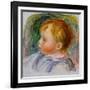 Portrait of Coco, 1905 (Oil on Canvas)-Pierre Auguste Renoir-Framed Giclee Print