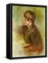 Portrait of Coco Painting, circa 1910-12-Pierre-Auguste Renoir-Framed Stretched Canvas