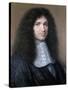 Portrait of Colbert, Minister of Finances by Robert Nanteuil-null-Stretched Canvas