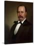 Portrait of Colonel James Hervey Birch, Jr., C.1878-George Caleb Bingham-Stretched Canvas