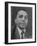 Portrait of Communist Leader Luis Carlos Prestes-null-Framed Premium Photographic Print