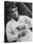 Portrait of Composer/Conductor Leonard Bernstein-Alfred Eisenstaedt-Stretched Canvas