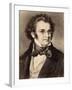 Portrait of Composer Franz Schubert-null-Framed Giclee Print