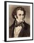 Portrait of Composer Franz Schubert-null-Framed Giclee Print