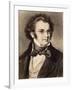 Portrait of Composer Franz Schubert-null-Framed Giclee Print