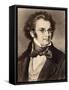 Portrait of Composer Franz Schubert-null-Framed Stretched Canvas