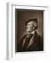 Portrait of Composer Richard Wagner-null-Framed Giclee Print