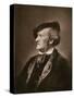 Portrait of Composer Richard Wagner-null-Stretched Canvas