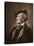 Portrait of Composer Richard Wagner-null-Stretched Canvas