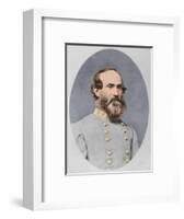 Portrait of Confederate General Jubal Early-Stocktrek Images-Framed Art Print