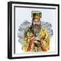 Portrait of Confucius-null-Framed Giclee Print