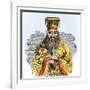 Portrait of Confucius-null-Framed Giclee Print