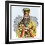 Portrait of Confucius-null-Framed Giclee Print