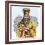 Portrait of Confucius-null-Framed Giclee Print