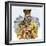 Portrait of Confucius-null-Framed Giclee Print