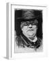 Portrait of Conrad Ferdinand Meyer-Karl Stauffer-Bern-Framed Giclee Print