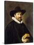 Portrait of Conradus Vietor-Frans Hals-Stretched Canvas