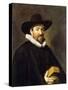 Portrait of Conradus Vietor-Frans Hals-Stretched Canvas