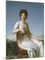 Portrait of Constance Pipelet, 1797-Jean Baptiste Francois Desoria-Mounted Giclee Print