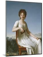 Portrait of Constance Pipelet, 1797-Jean Baptiste Francois Desoria-Mounted Giclee Print