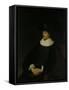 Portrait of Constantijn Huygens-Jan Lievens-Framed Stretched Canvas