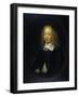 Portrait of Constantijn Huygens-Caspar Netscher-Framed Art Print