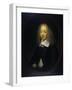 Portrait of Constantijn Huygens-Caspar Netscher-Framed Art Print