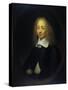 Portrait of Constantijn Huygens-Caspar Netscher-Stretched Canvas