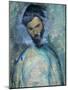 Portrait of Constantin Brancusi, 1909 (Oil on Canvas)-Amedeo Modigliani-Mounted Giclee Print