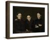 Portrait of Cornelia, Clara and Johanna Veth, 1885-Jan Pieter Veth-Framed Giclee Print