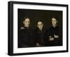 Portrait of Cornelia, Clara and Johanna Veth-Jan Veth-Framed Art Print