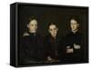 Portrait of Cornelia, Clara and Johanna Veth-Jan Veth-Framed Stretched Canvas