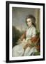 Portrait of Cornelia Rijdenius, Wife of Johannes Lublink II-Johann Friedrich August Tischbein-Framed Art Print