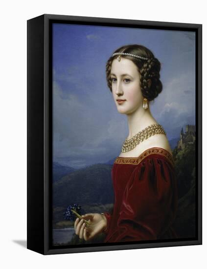 Portrait of Cornelia Vetterlein, 1828-Joseph Karl Stieler-Framed Stretched Canvas
