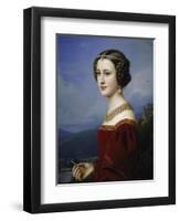 Portrait of Cornelia Vetterlein, 1828-Joseph Karl Stieler-Framed Giclee Print